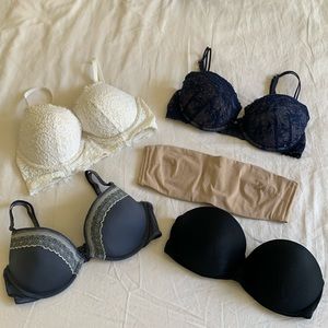 34C Bra Bundle Calvin Klein Aerie Gilly Hicks